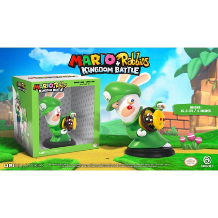 Mario + Rabbids Kingdom Battle: Rabbid Luigi 6" Figurine [Toys, Ages 3+] Toys & Games Ubisoft   
