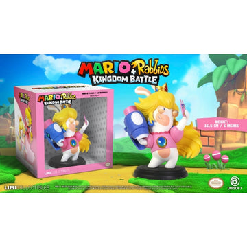 Mario + Rabbids Kingdom Battle: Rabbid Peach 6" Figurine [Toys, Ages 3+] Toys & Games Ubisoft   