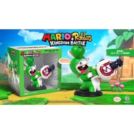 Mario + Rabbids Kingdom Battle: Rabbid Yoshi 6" Figurine [Toys, Ages 3+] Toys & Games Ubisoft   