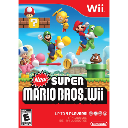 New Super Mario Bros. Wii [Nintendo Wii] Nintendo Wii Video Game Nintendo   