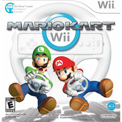 Mario Kart Wii w/ Included Wii Wheel [Nintendo Wii] Nintendo Wii Video Game Nintendo   