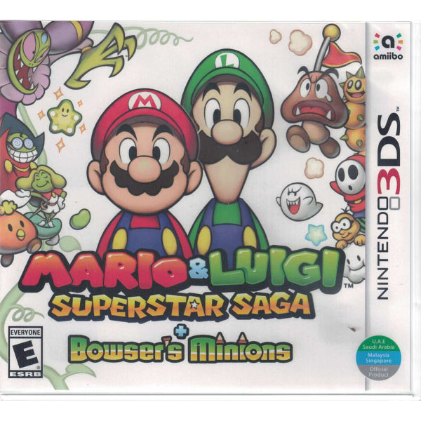 Mario & Luigi: Superstar Saga + Bowser's Minions [Nintendo 3DS] Nintendo 3DS Video Game Nintendo   