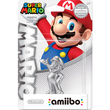 Mario Silver Edition Amiibo - Super Mario Series [Nintendo Accessory] Nintendo Accessories Nintendo   