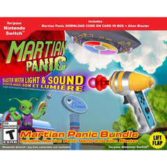 Martian Panic Blaster Bundle - Video Game & Blaster [Nintendo Switch] Nintendo Switch Video Game GS2 Games   