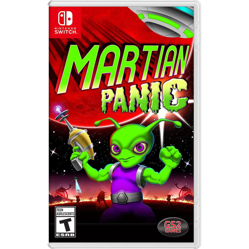 Martian Panic [Nintendo Switch] Nintendo Switch Video Game GS2 Games   