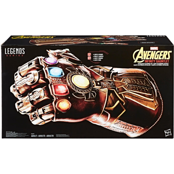 Marvel Avengers: Legends Series - Electronic Infinity Gauntlet [Toys, Ages 16+] Toys & Games Hasbro   