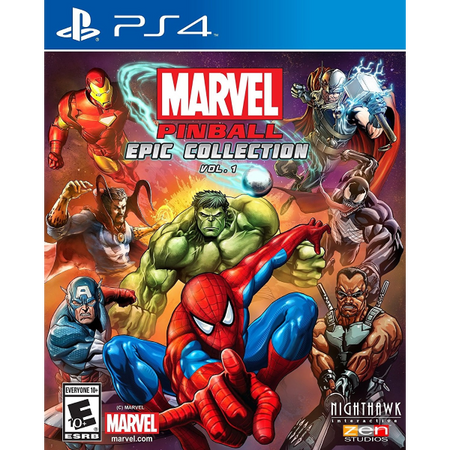Marvel Pinball - Epic Collection: Volume 1 [PlayStation 4] PlayStation 4 Video Game Nighthawk Interactive   