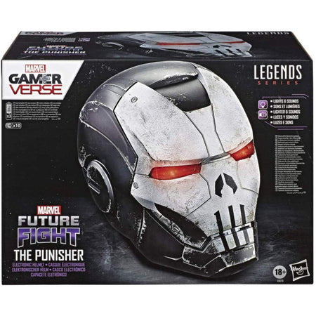Marvel Future Fight Gamerverse: Legends Series - Electronic The Punisher War Machine Helmet [Toys, Ages 18+] Toys & Games Marvel   