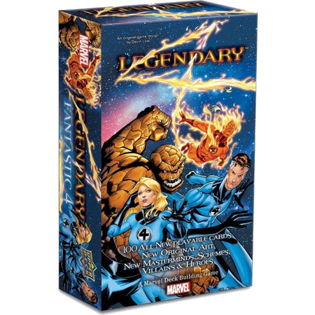 Legendary: A Marvel Deck Building Game - Fantastic Four Expansion Card Game Upper Deck   
