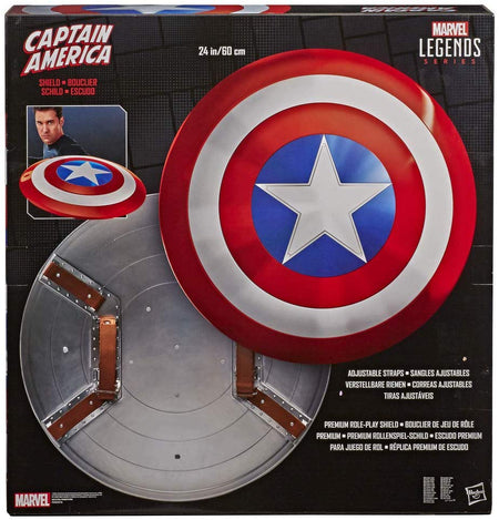 Marvel: Legends Series - 80th Anniversary Captain America Shield [Toys, Ages 18+] Toys & Games Marvel   