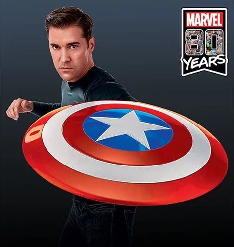 Marvel: Legends Series - 80th Anniversary Captain America Shield [Toys, Ages 18+] Toys & Games Marvel   