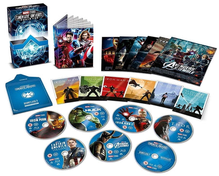 Marvel Studios Cinematic Universe - Phase 1 to Phase 3: Part One - Collector's Edition [Blu-Ray Box Set] DVDs & Blu-Rays Marvel Studios   