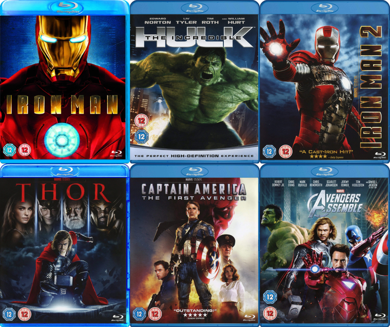 Marvel Studios Cinematic Universe - Phase 1 to Phase 3: Part One - Collector's Edition [Blu-Ray Box Set] DVDs & Blu-Rays Marvel Studios   