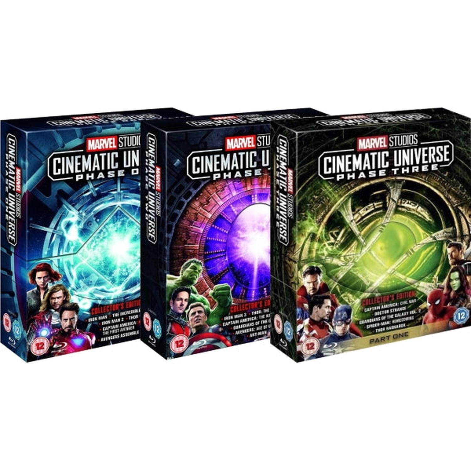 Marvel Studios Cinematic Universe - Phase 1 to Phase 3: Part One - Col ...
