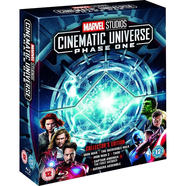 Marvel Studios Cinematic Universe - Phase 1 - Collector's Edition [Blu-Ray Box Set] DVDs & Blu-Rays Marvel   