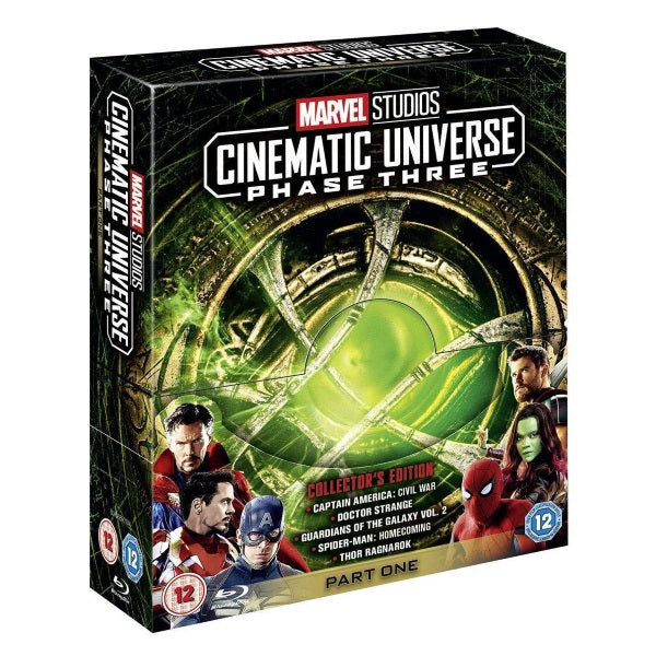 Marvel Studios Cinematic Universe - Phase 3 - Part One - Collector's Edition [Blu-Ray Box Set] DVDs & Blu-Rays Marvel   