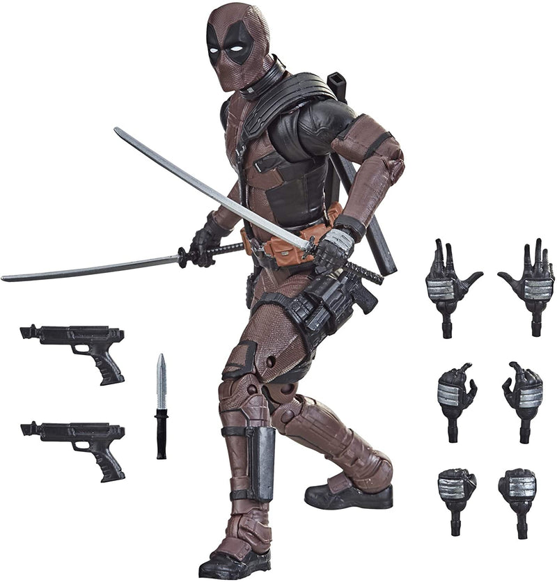 Marvel Legends Series: Deadpool 6-inch Collectible Action Figure [Toys, Ages 14+] Toys & Games Hasbro   