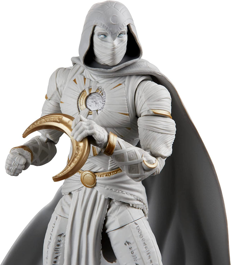 Marvel Legends Series: MCU Disney Plus Moon Knight 6-Inch Action Figure [Toys, Ages 4+] Toys & Games Hasbro   