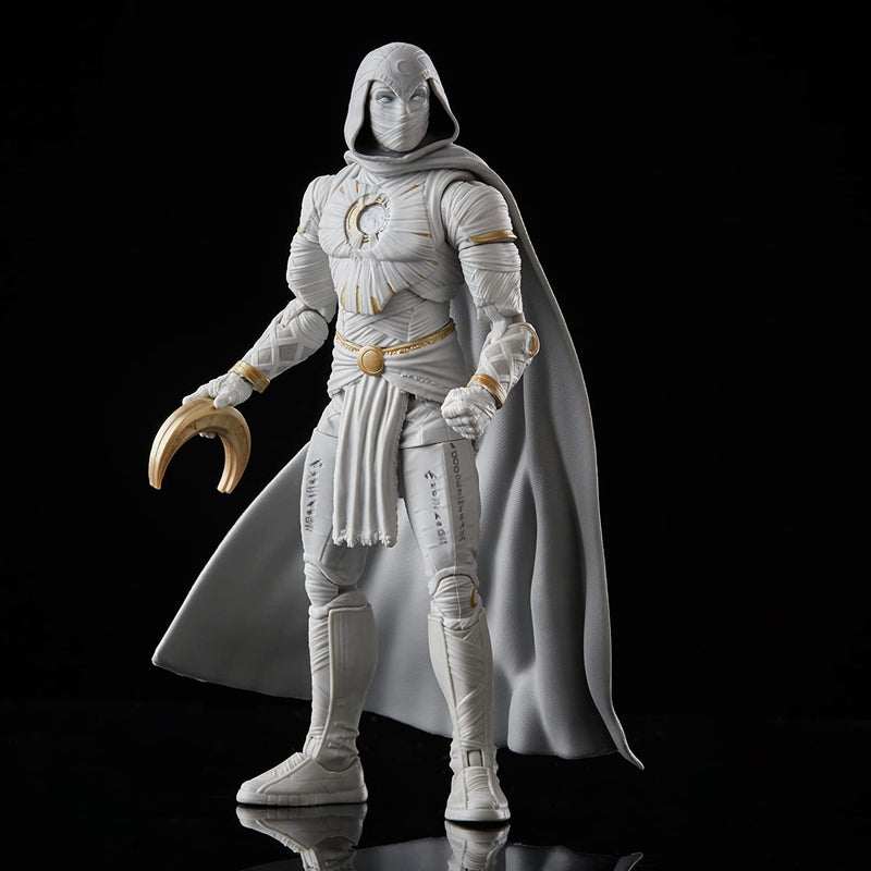 Marvel Legends Series: MCU Disney Plus Moon Knight 6-Inch Action Figure [Toys, Ages 4+] Toys & Games Hasbro   