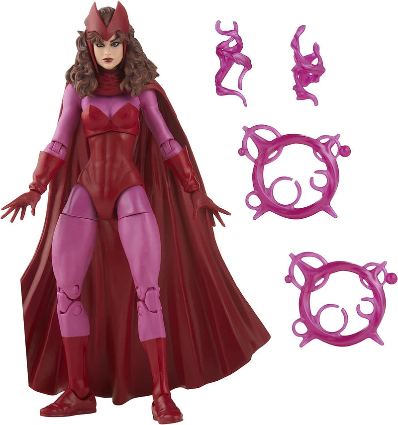 Marvel Legends Series: Scarlet Witch 6-inch Retro Action Figure [Toys, Ages 4+] Toys & Games Hasbro   