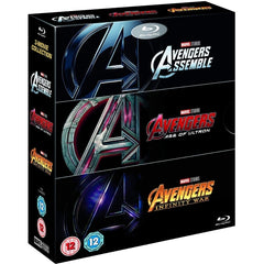 Marvel's Avengers 1-3 Collection - Avengers Assemble + Age of Ultron + Infinity War [Blu-ray 3-Movie Collection] DVDs & Blu-Rays Marvel   
