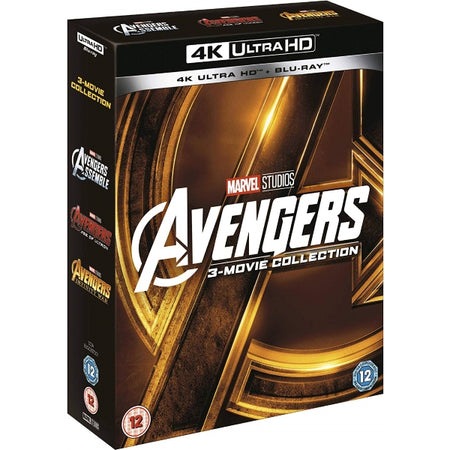 Marvel's Avengers - 3-Movie Collection [Blu-Ray + 4K UHD] DVDs & Blu-Rays Marvel   