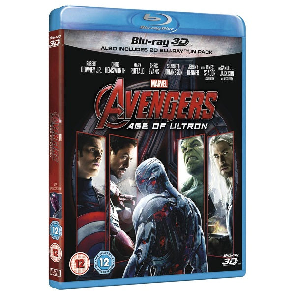 Marvel's Avengers: Age of Ultron [3D + 2D Blu-Ray] DVDs & Blu-Rays Disney   
