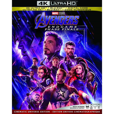 Marvel's Avengers: Endgame [Blu-Ray + 4K UHD + Digital] DVDs & Blu-Rays Marvel   