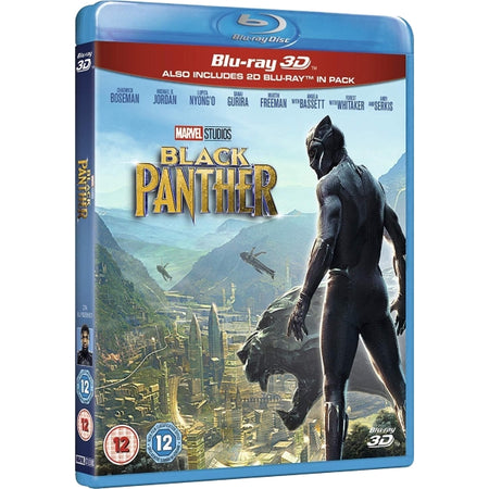 Marvel's Black Panther [3D + 2D Blu-Ray] DVDs & Blu-Rays Marvel   