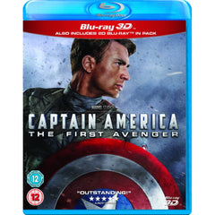 Marvel's Captain America: The First Avenger [3D + 2D Blu-Ray] DVDs & Blu-Rays Marvel   