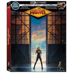 Marvel's Captain Marvel - 4K Limited Edition SteelBook [Blu-ray + 4K UHD + Digital] Steelbook Marvel   