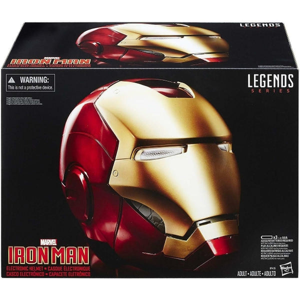 iron man helmet cover Marvel's Iron Man Electronic Helmet
