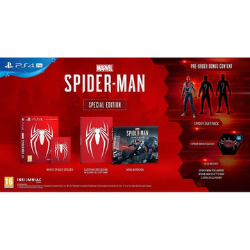 Marvel's Spider-Man - Special Edition [PlayStation 4] PlayStation 4 Video Game Insomniac Games   