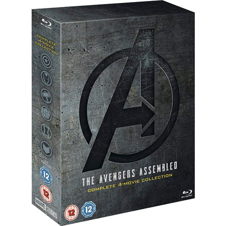 Marvel's The Avengers Assembled - Complete 4-Movie Collection [Blu-Ray Box Set] DVDs & Blu-Rays Marvel   