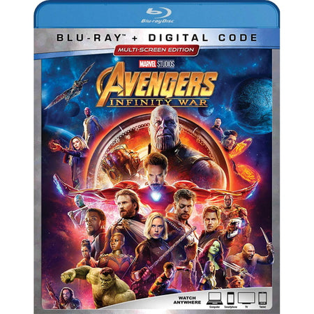 Marvel's Avengers: Infinity War [Blu-ray + Digital] DVDs & Blu-Rays Marvel   