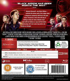 Marvel's Black Widow [Blu-ray] DVDs & Blu-Rays Marvel Studios   