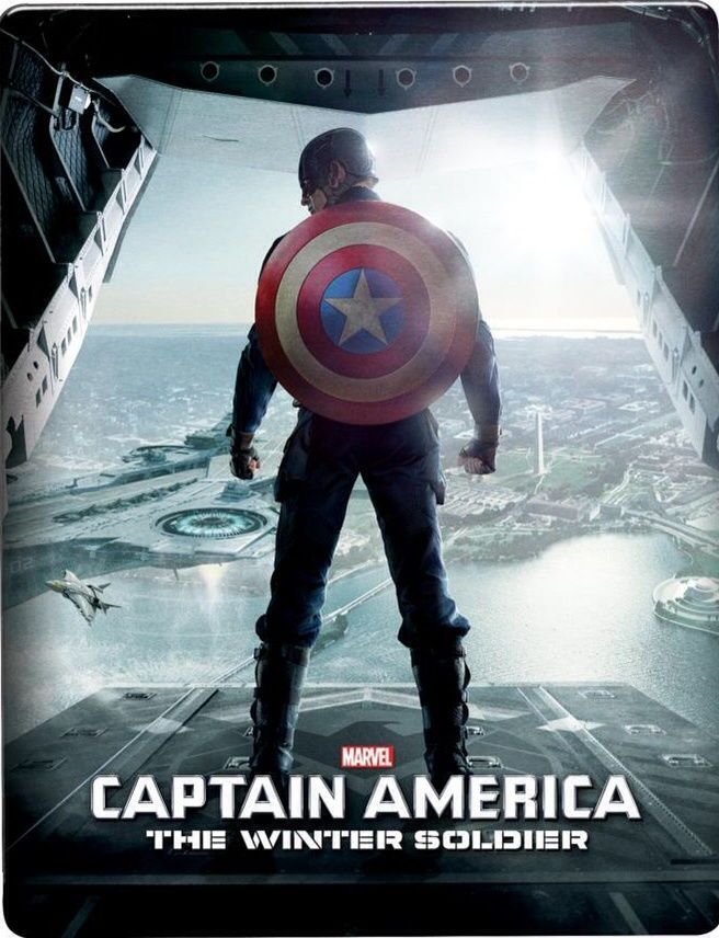 Marvel's Captain America: The Winter Soldier - Limited Edition SteelBook [3D + 2D Blu-ray] DVDs & Blu-Rays Marvel   