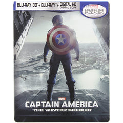 Marvel's Captain America: The Winter Soldier - Limited Edition SteelBook [3D + 2D Blu-ray] DVDs & Blu-Rays Marvel   