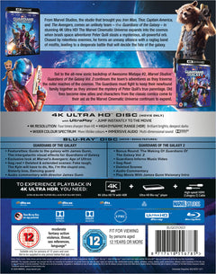 Marvel's Guardians of the Galaxy: 2-Movie Collection 4K [Blu-Ray Box Set + 4K UHD] DVDs & Blu-Rays Disney   