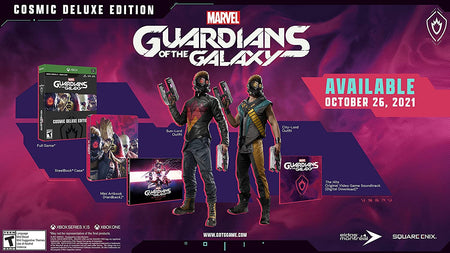 Marvel's Guardians of the Galaxy - Cosmic Deluxe Edition [Xbox Series X / Xbox One] Xbox Series X Video Game Square Enix   