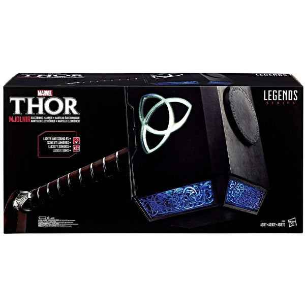 Marvel's Thor: Legends Series - Electronic Mjolnir Hammer [Toys, Ages 18+] Toys & Games Marvel   