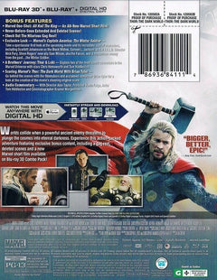 Marvel's Thor: The Dark World - Limited Edition SteelBook [3D + 2D Blu-ray + Digital HD] DVDs & Blu-Rays Marvel   