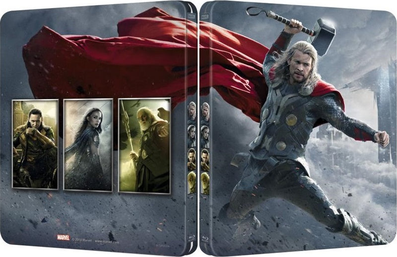 Marvel's Thor: The Dark World - Limited Edition SteelBook [3D + 2D Blu-ray + Digital HD] DVDs & Blu-Rays Marvel   