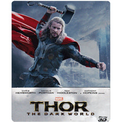 Marvel's Thor: The Dark World - Limited Edition SteelBook [3D + 2D Blu-ray + Digital HD] DVDs & Blu-Rays Marvel   