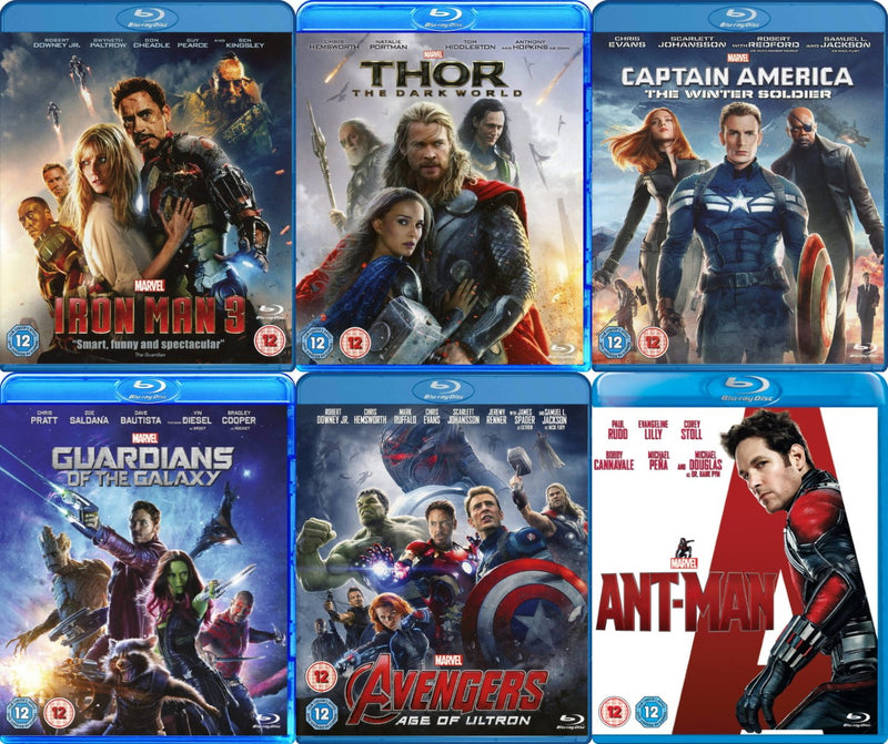 Marvel Studios Cinematic Universe - Phase 1 to Phase 3: Part Two - Collector's Edition [Blu-Ray Box Set] DVDs & Blu-Rays Marvel Studios   