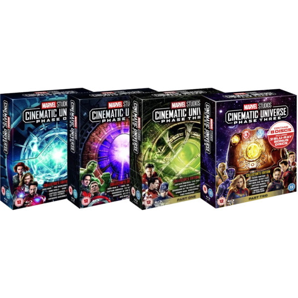 Marvel Studios Cinematic Universe - Phase 1 to Phase 3: Part Two - Collector's Edition [Blu-Ray Box Set] DVDs & Blu-Rays Marvel Studios   