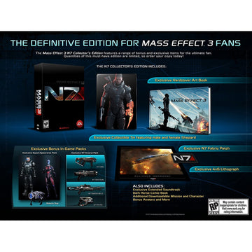 Mass Effect 3 - N7 Collector's Edition [PlayStation 3] PlayStation 3 Video Game BioWare   