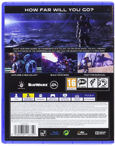 Mass Effect: Andromeda [PlayStation 4] PlayStation 4 Video Game Sony   