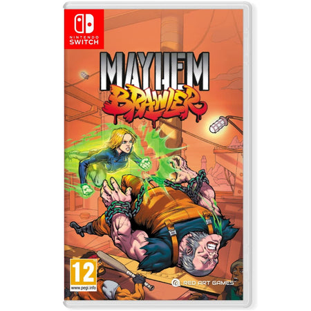 Mayhem Brawler [Nintendo Switch] Nintendo Switch Video Game Red Art Games   