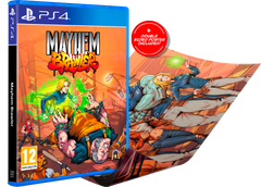 Mayhem Brawler [PlayStation 4] PlayStation 4 Video Game Red Art Games   